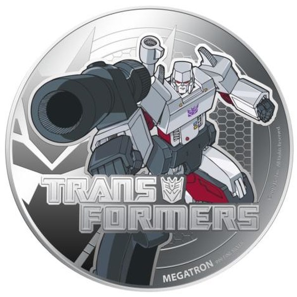 Transformers Collectible Coins From New Zeland Announce 1oz Silver 2 Coin Set Image  (3 of 5)